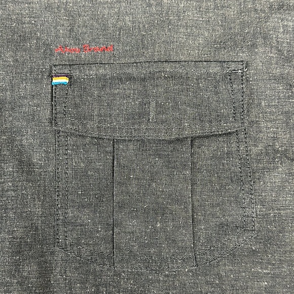 AKOO "The Weak Shall Be Eaten Only The Strong Survive" Embroidered Shirt 4XL 4X - Picture 10 of 13